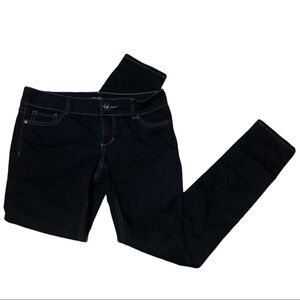 Maurices dark wash stretchy skinny jeans